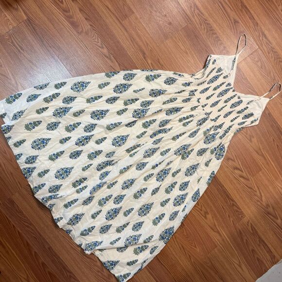 NWOT Japna Paisley Print Midi Dress Large - Picture 3 of 5